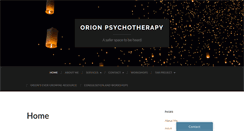 Desktop Screenshot of orionpsychotherapy.org