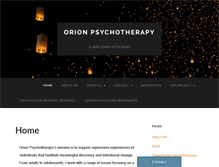 Tablet Screenshot of orionpsychotherapy.org